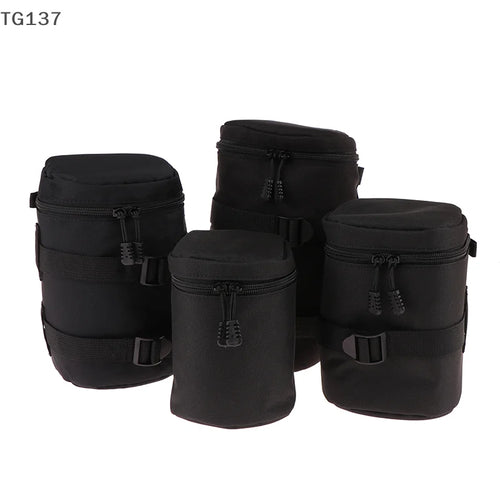1Pcs Photography Accessories Luxury Camera Lens Bag Pouch Case For Lens
