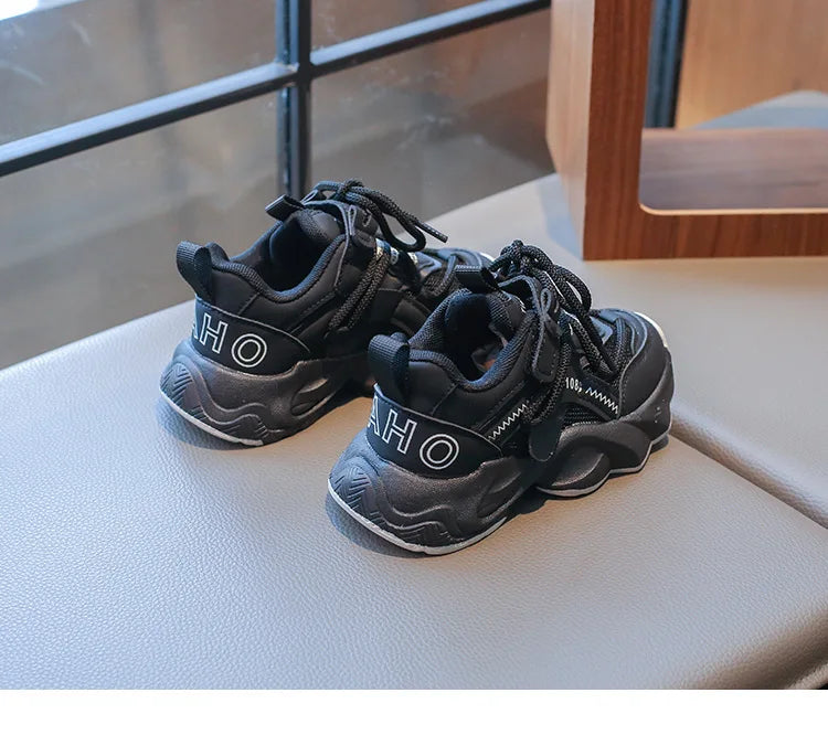 Children's Sneakers Spring Autumn Versatile Kids School Running Shoes Fashion Non-slip Boys Girls Sports Tennis Shoes Breathable
