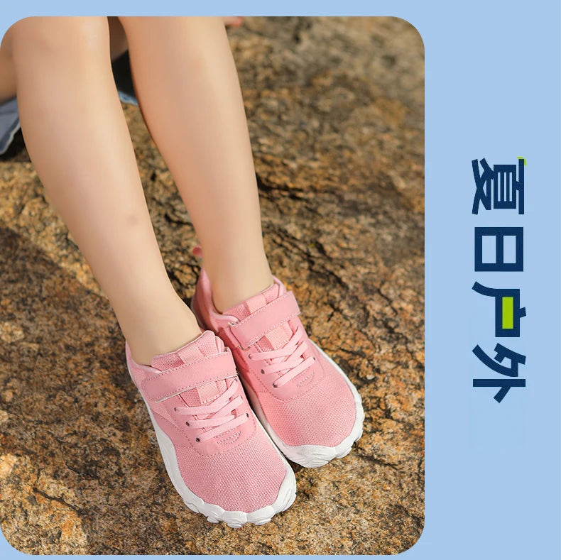 Kids Barefoot Shoes Boys Girls Sneakers Naturally Splay Shoes Wide Toe Minimalist Sneakers Toddler Little Big Kid