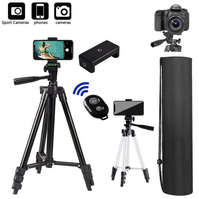Phone Live Tripod Universal Camera Flexible Tripod Stand Phone Holder Lightweight Photography Accessories For Phone DSLR Camera