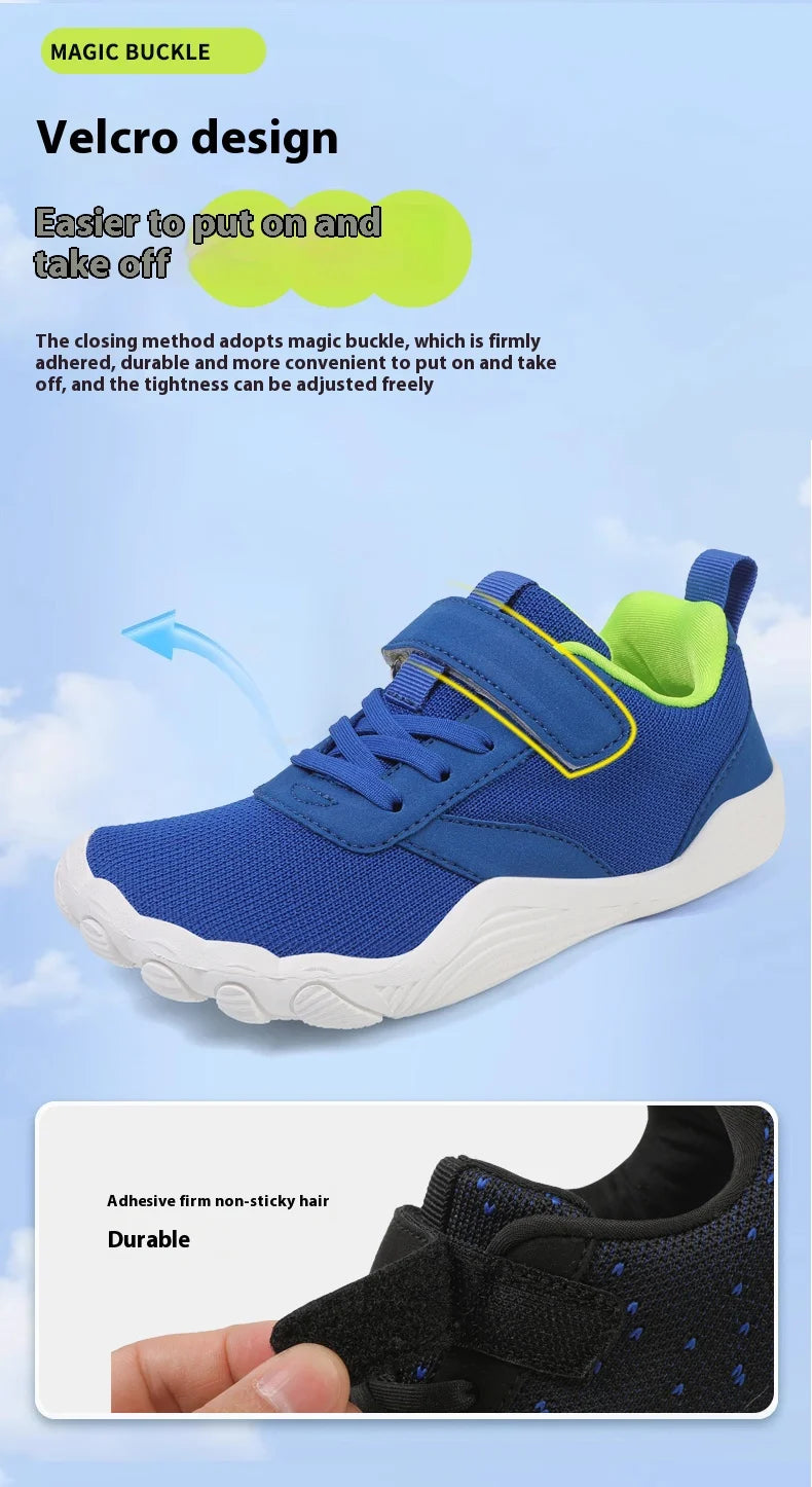 Kids Barefoot Shoes Boys Girls Sneakers Naturally Splay Shoes Wide Toe Minimalist Sneakers Toddler Little Big Kid