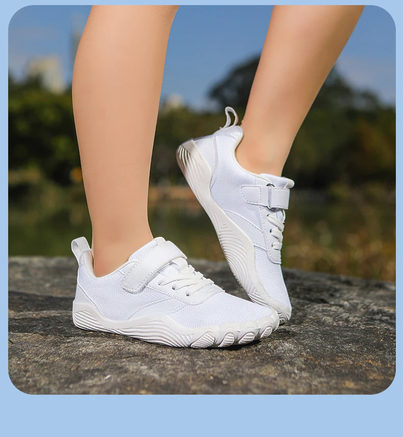 Kids Barefoot Shoes Boys Girls Sneakers Naturally Splay Shoes Wide Toe Minimalist Sneakers Toddler Little Big Kid