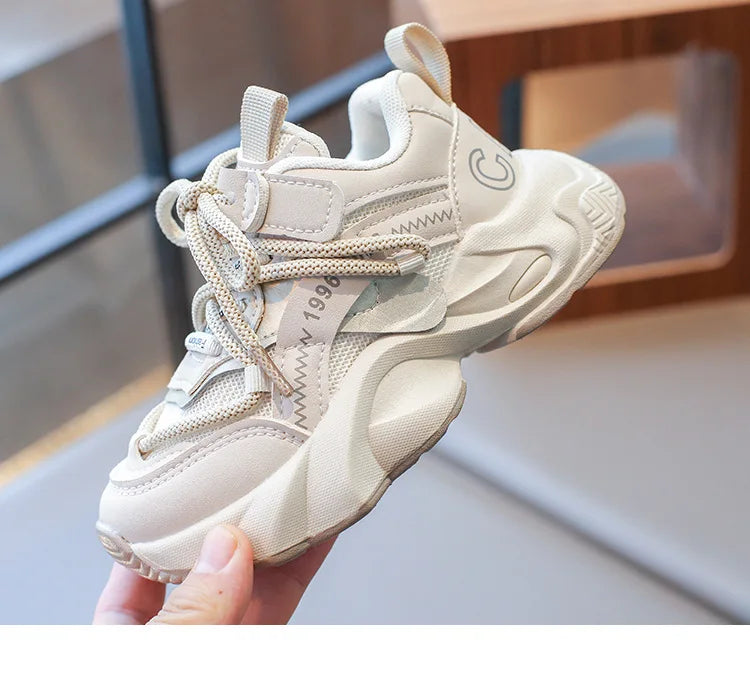 Children's Sneakers Spring Autumn Versatile Kids School Running Shoes Fashion Non-slip Boys Girls Sports Tennis Shoes Breathable