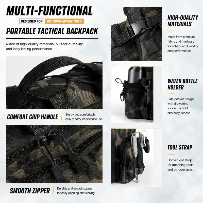 Fishing Tackle Shoulder Bag Storage Bag Waterproof Portable Large Capacity with Fish Rod Holder Outdoor Sport Accessories Gear