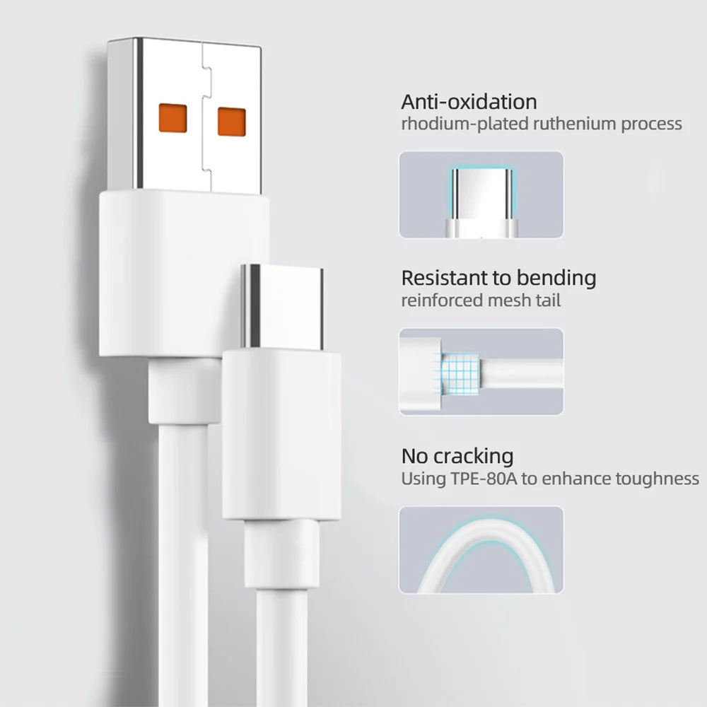 67W EU US Ultra Fast Charger For Xiaomi 11 12 13T 14T 15 Redmi Note 11T 12T 13 14 Pro POCO Type C USB Turbo Rapid Charging Cable