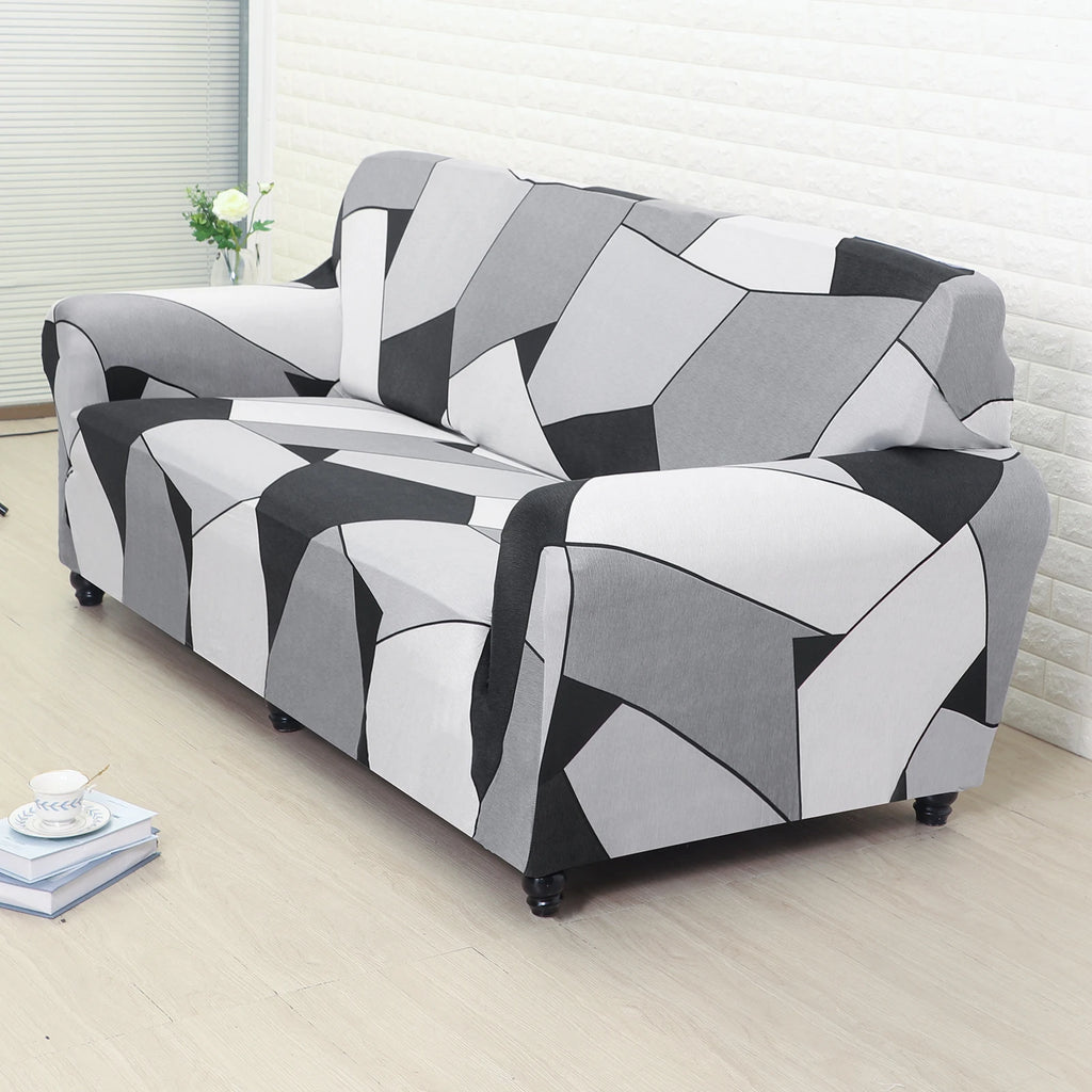 1 Piece Sofa Cover Elastic Printed/Printed Sofa Cover for Living Room Corner Sofa L-shaped Sofa slipcover