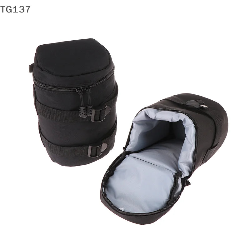 1Pcs Photography Accessories Luxury Camera Lens Bag Pouch Case For Lens