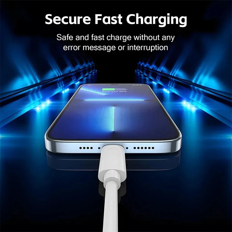 20W PD EU Plug Fast Wall Charger For iPhone 11 12 13 mini 14 Pro Max X XR XS Max USB-C Quick Charging Phone Charger PD Cable Kit