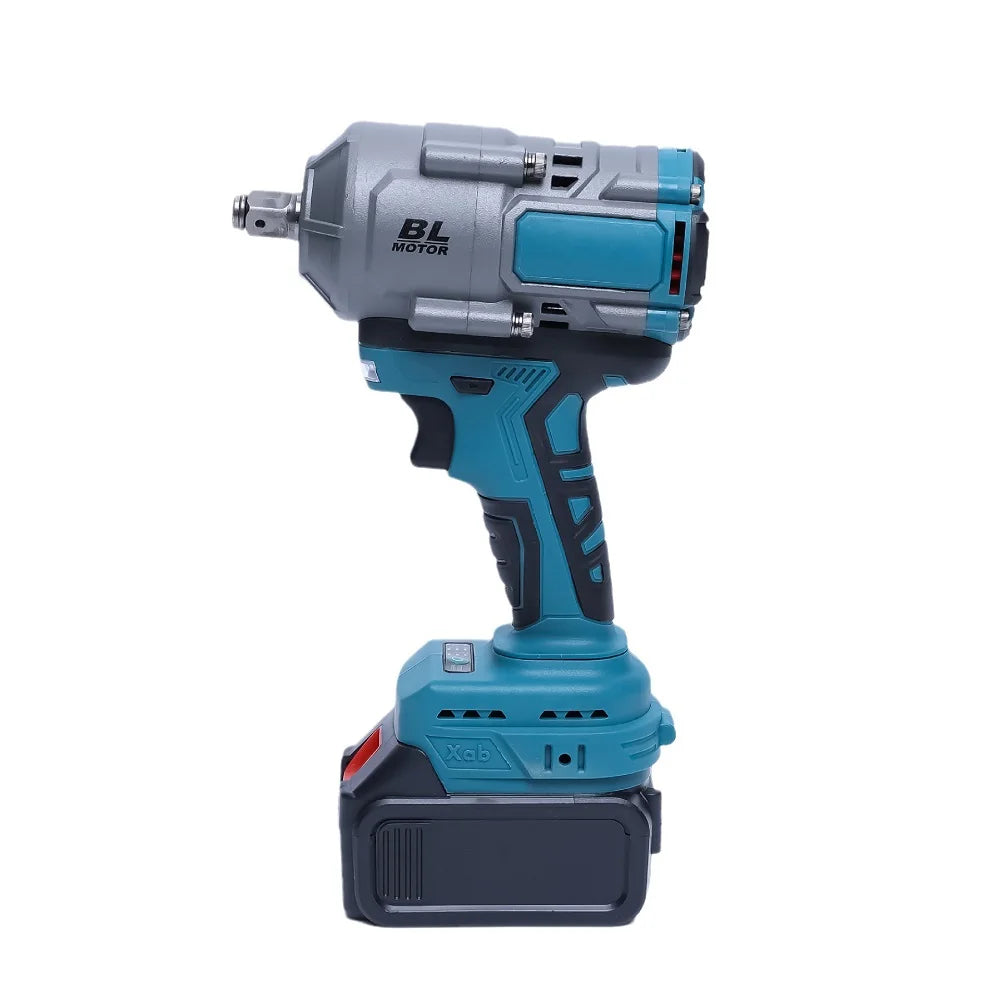 3000N.m 1/2" Cordless Electric Impact Wrench Variable Speed Brushless Electric Wrench Power Tool For Makita 18-21V Battery