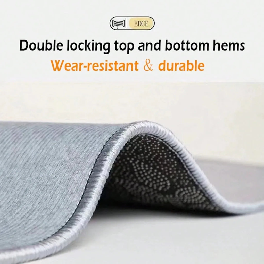 VIKAMA 1/2 pcs Kitchen Printed Floor Mat, Durable and Wear-Resistant, Home Kitchen Floor Mat, Laundry Room Carpet, Home Decor