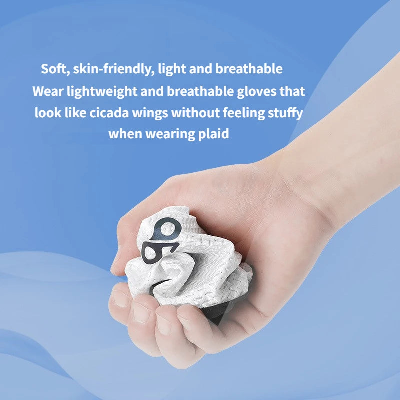 Summer Breathable Half Finger Cycling Gloves Ultralight Road Bike Gloves Anti-Slip Silicone Pad Cooling Sport Gear