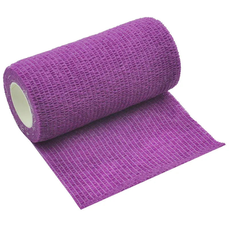 5 Colors Self-adhesive Elastic Bandage Elastoplast First Aid Sport Bandage Tape Multi-size For Knee Finger Ankle Palm Shoulder