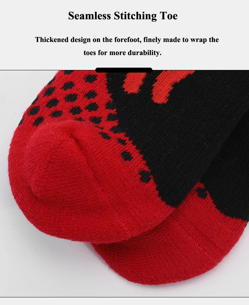 New Thermal Kids Ski Socks Cotton Thicker Warm Outdoor Sport Socks Snow Cycling Skiing Sock Children Thermosocks Girls Boys Gift