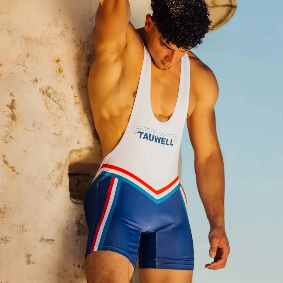 New Coming Men's One-Piece Wrestling Singlet Sport Dance Leotard Unitard Short Jumpsuit