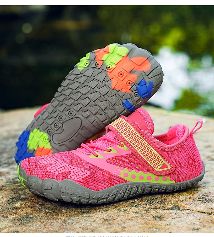 Anti-Slip & Wear-Resistant Kids' Water Shoes – Breathable & Comfortable Outdoor Aqua Sports Footwear for Children