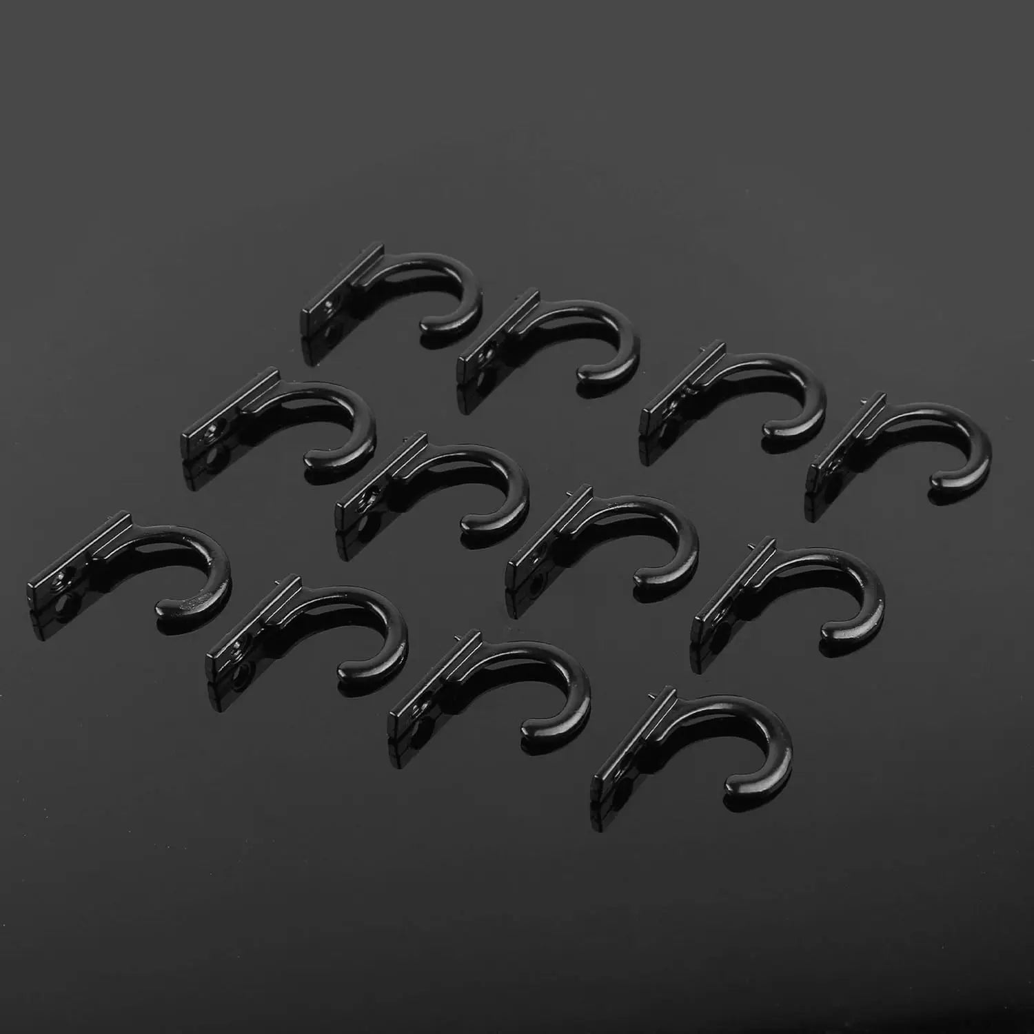 20/10PCS Mini Hook with Screws Antique Alloy Door Wall Hooks Keys Hair Rope Hanging Storage Rack Bathroom Kitchen Accessories