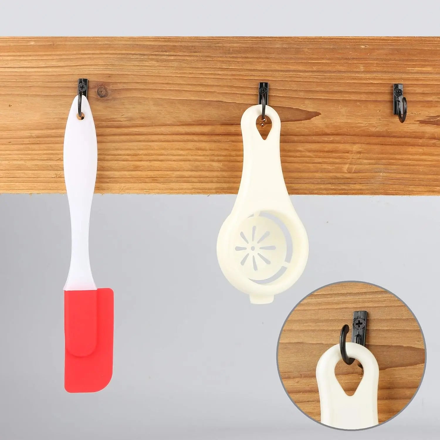 20/10PCS Mini Hook with Screws Antique Alloy Door Wall Hooks Keys Hair Rope Hanging Storage Rack Bathroom Kitchen Accessories