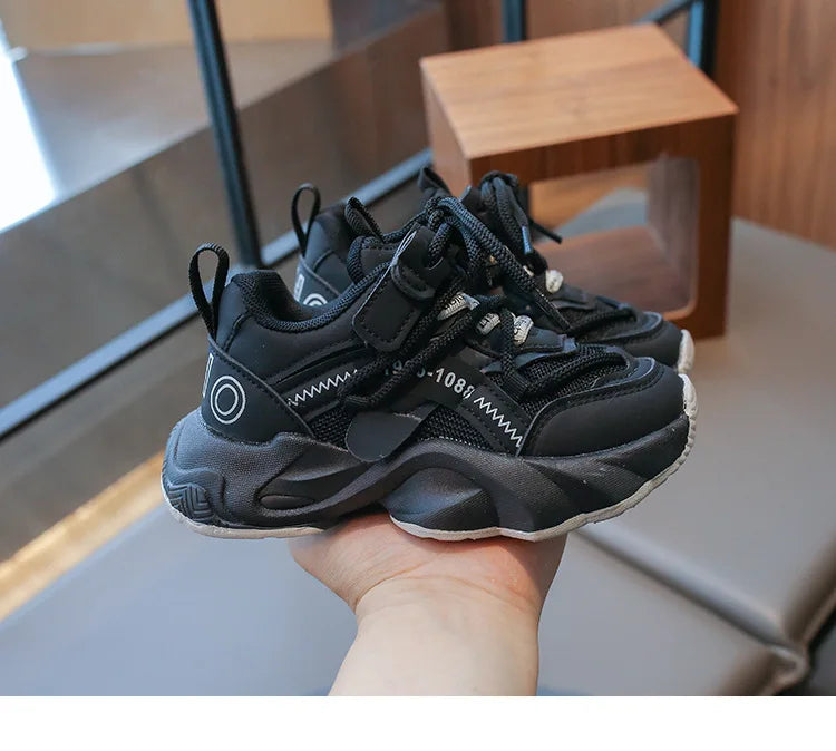 Children's Sneakers Spring Autumn Versatile Kids School Running Shoes Fashion Non-slip Boys Girls Sports Tennis Shoes Breathable