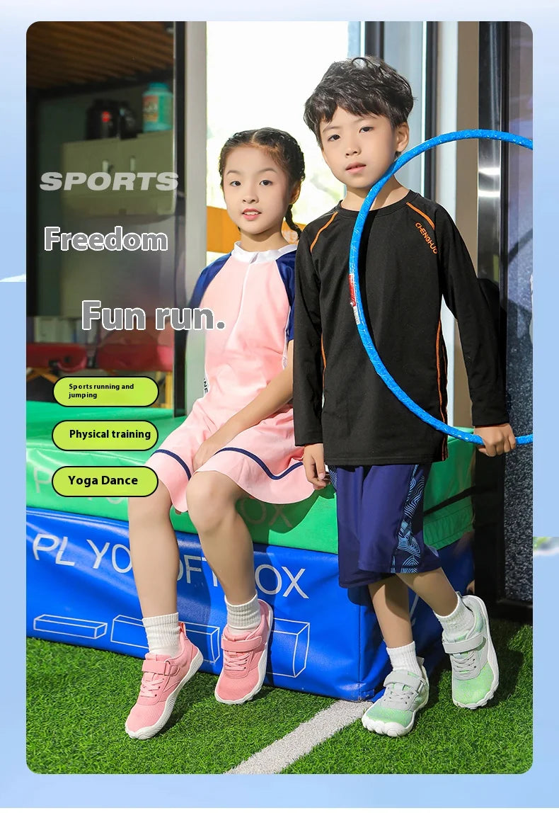 Kids Barefoot Shoes Boys Girls Sneakers Naturally Splay Shoes Wide Toe Minimalist Sneakers Toddler Little Big Kid