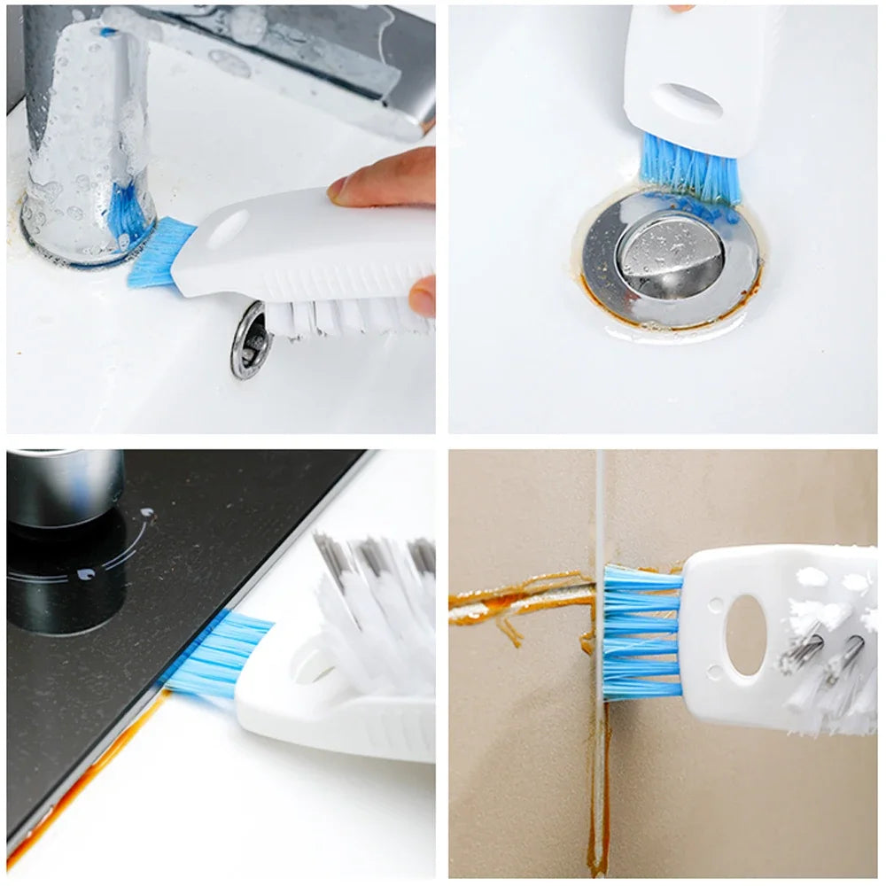 4-in-1 Gap Cleaning, Brushing, Washing, Kitchen, Bathroom, Ceramic Tiles, Floor, Window Slots, Wall Corners, Bathroom