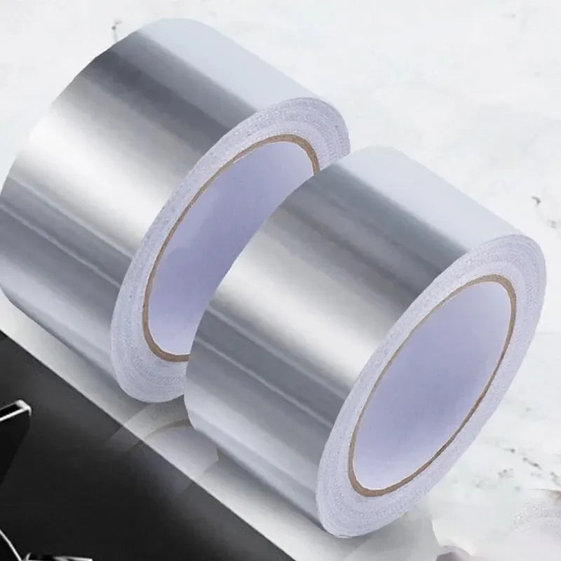 Aluminum Foil Tape Heat-Resistant And Heat-Insulating Kitchen Sink Stove Stainless Steel Tape Waterproof And Self-Adhesive