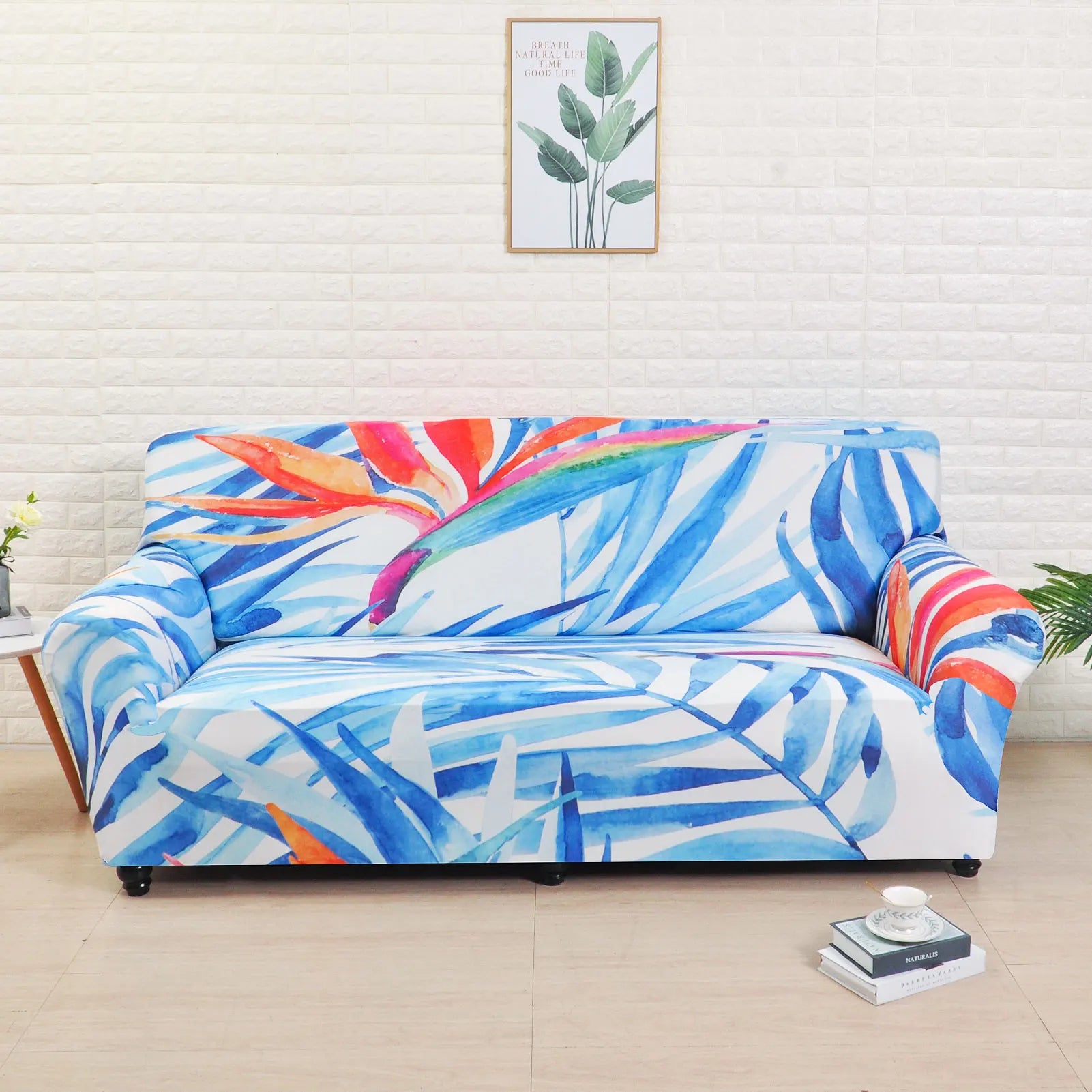 1 Piece Sofa Cover Elastic Printed/Printed Sofa Cover for Living Room Corner Sofa L-shaped Sofa slipcover