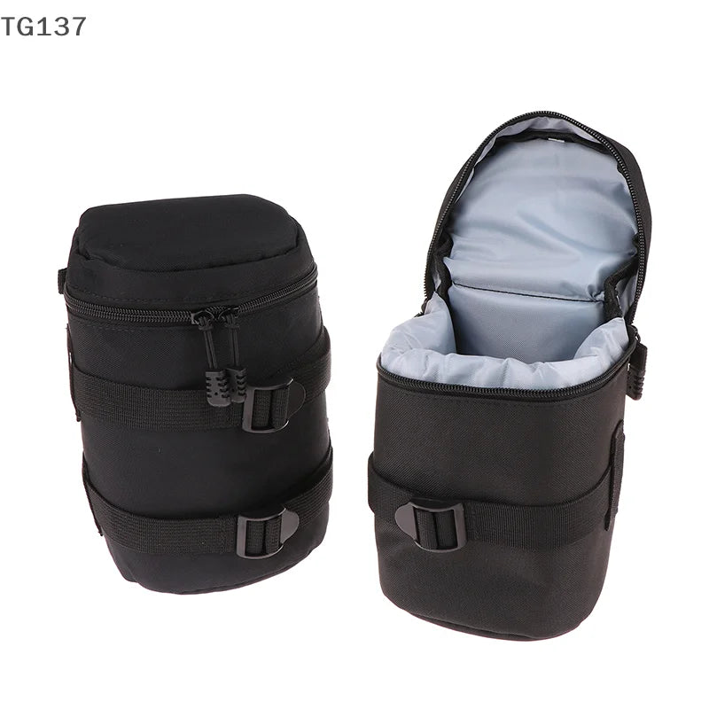 1Pcs Photography Accessories Luxury Camera Lens Bag Pouch Case For Lens
