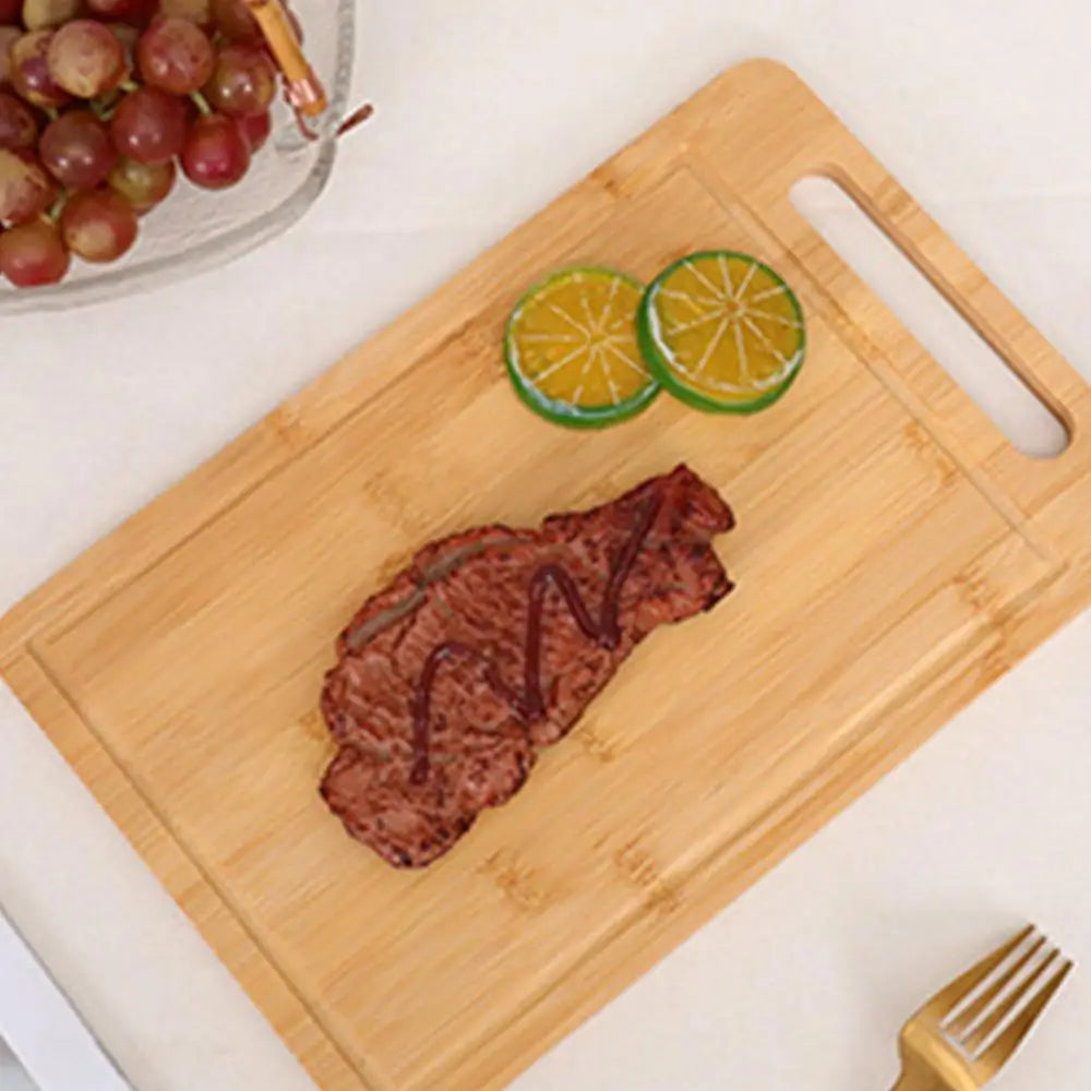 Kitchen Cutting Board Thickened Solid Wood Cutting Board Double-sided Available Rectangular Fruit Veggies Meat Cutting Boards