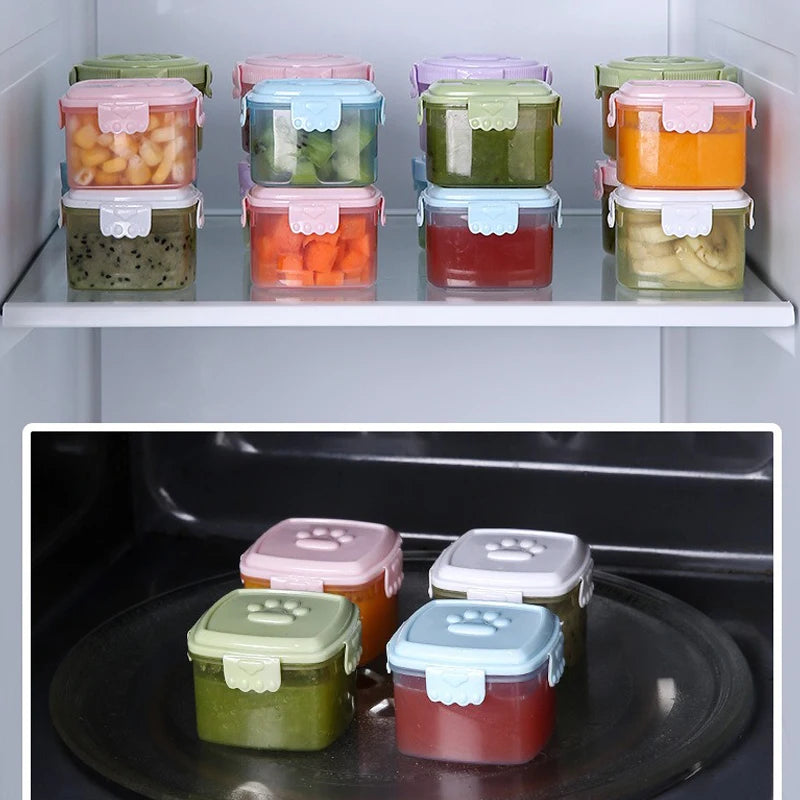 4Pcs Mini Sauce Bottles Condiment Dispenser Ketchup Bottle Mustard Salad Dressing Sauce Bento Container Kitchen Accessories