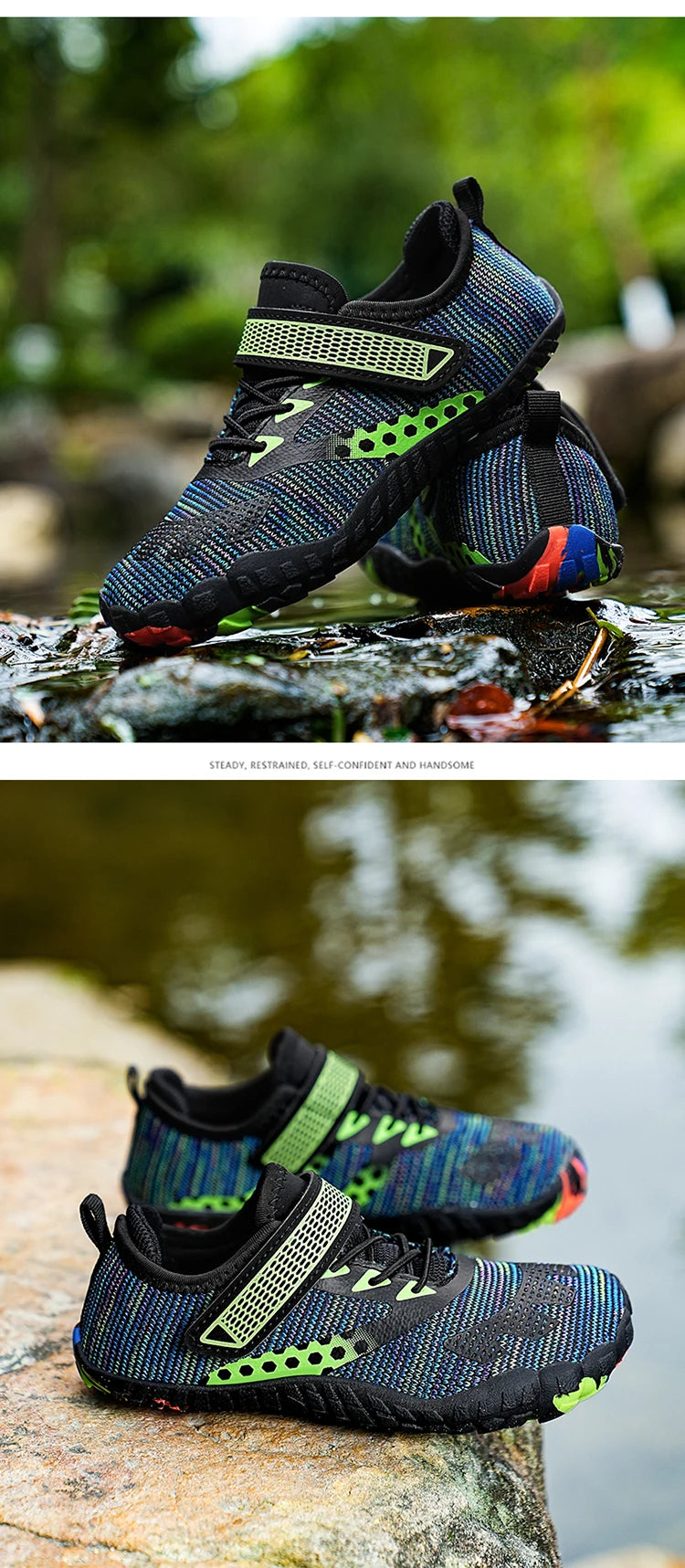 Anti-Slip & Wear-Resistant Kids' Water Shoes – Breathable & Comfortable Outdoor Aqua Sports Footwear for Children