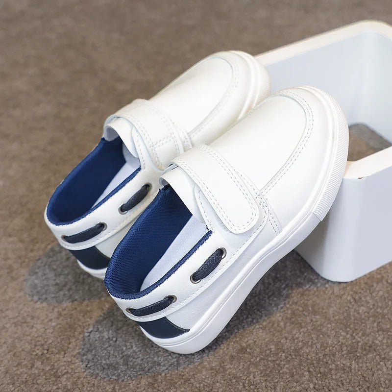 Toddler Boys Fashion Versatile Sneakers 2026 New Spring Kids School Loafers Soft Sole Slip-on Comfort Outdoor Kids Play Footwear