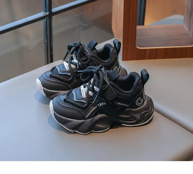 Children's Sneakers Spring Autumn Versatile Kids School Running Shoes Fashion Non-slip Boys Girls Sports Tennis Shoes Breathable