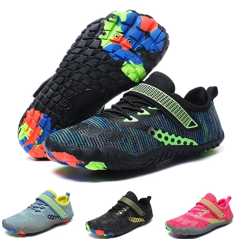 Anti-Slip & Wear-Resistant Kids' Water Shoes – Breathable & Comfortable Outdoor Aqua Sports Footwear for Children