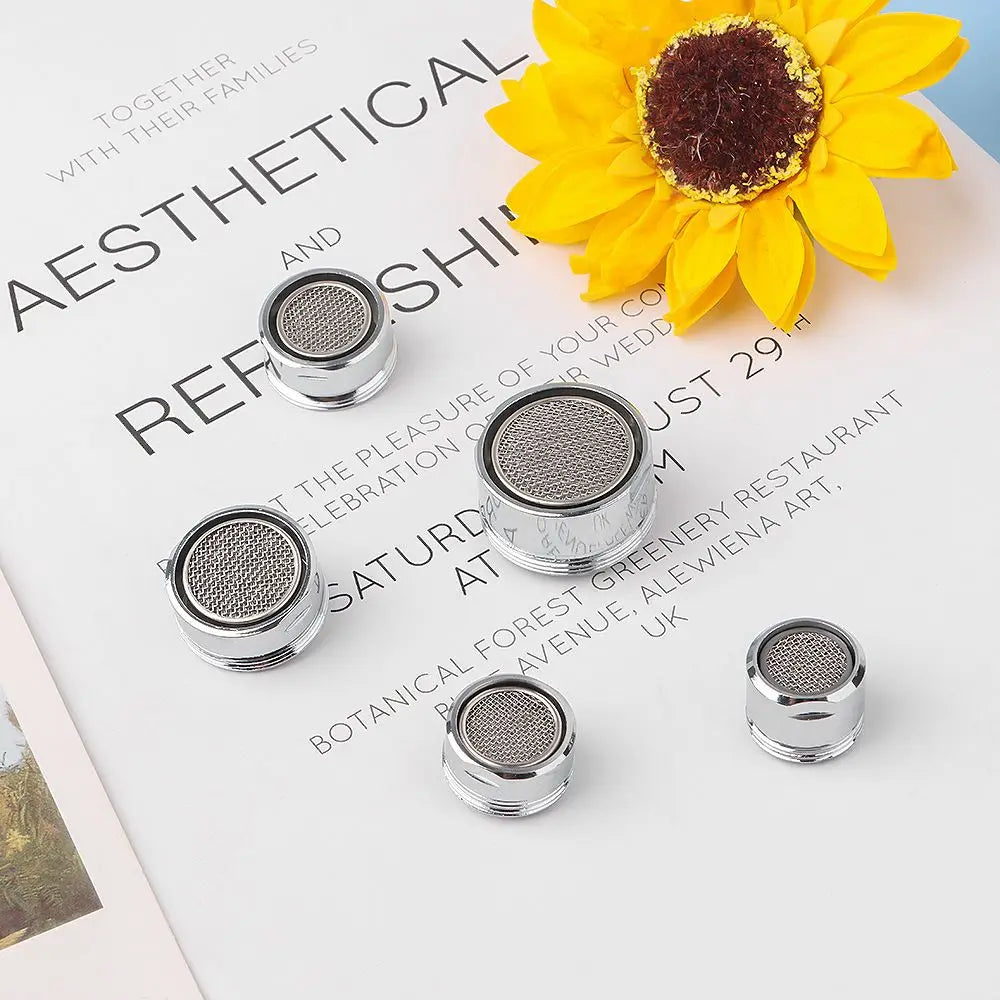 18-24MM Male-Female Faucet Aerator Filter Nozzle Water Purifier for  Kitchen Bathroom Household Water Saving Faucet Washer