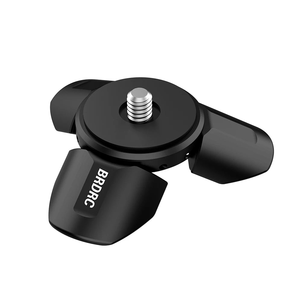 BRDRC Tripod or DJI OSMO Pocket 4/Insta360 Luna Ultra Accessories Mini Metal Tripod Desktop Photography Stand Magnetic Mount