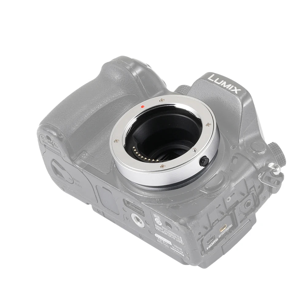 FOTGA 4/3-M4/3 Adapter Ring Autofocus For 4/3 lens to For Olympus/For Panasonic Micro 4/3 Camera Metal Adapter Ring Photography