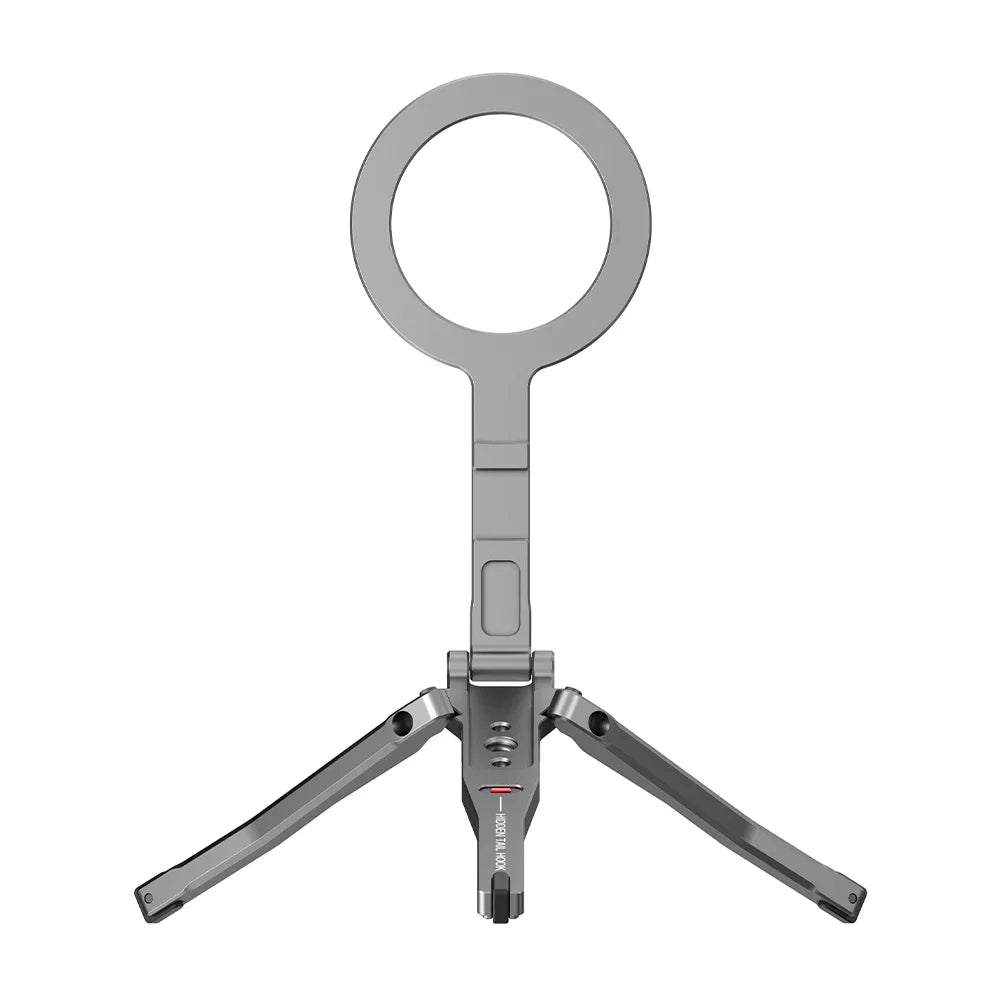 Phone Tripod for iPhone 17 16 15 14/Pro,Magnetic Mount Compatible with Magsafe,Metal Handle Grip,Phone Photography Accessories