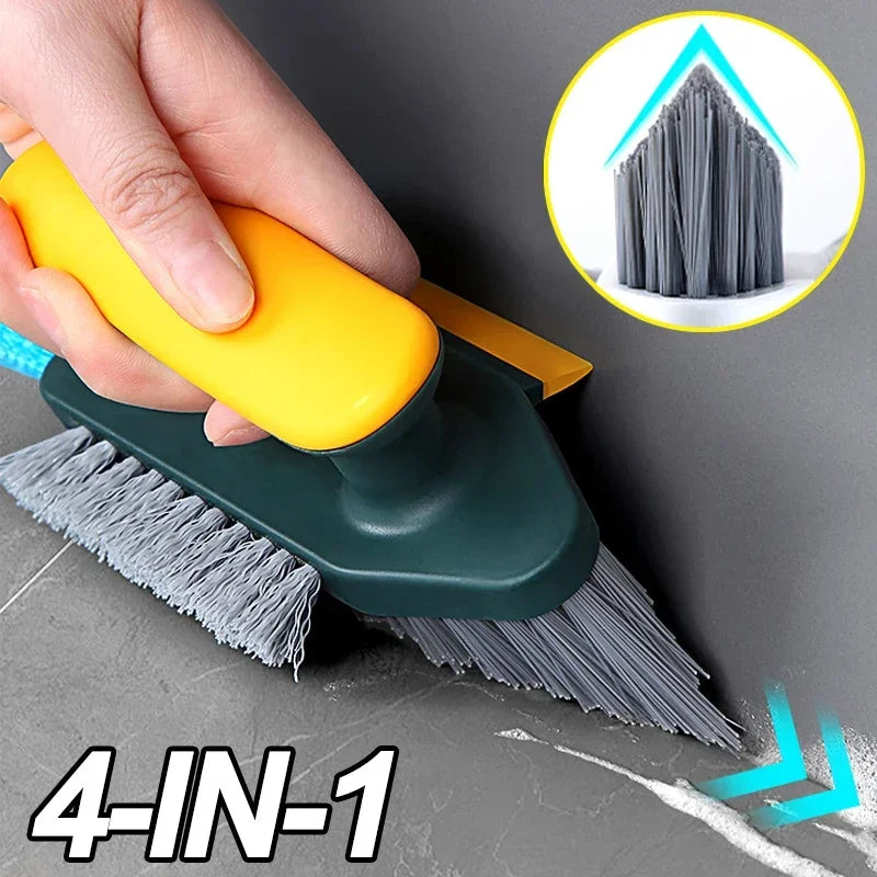 4-in-1 Gap Cleaning, Brushing, Washing, Kitchen, Bathroom, Ceramic Tiles, Floor, Window Slots, Wall Corners, Bathroom