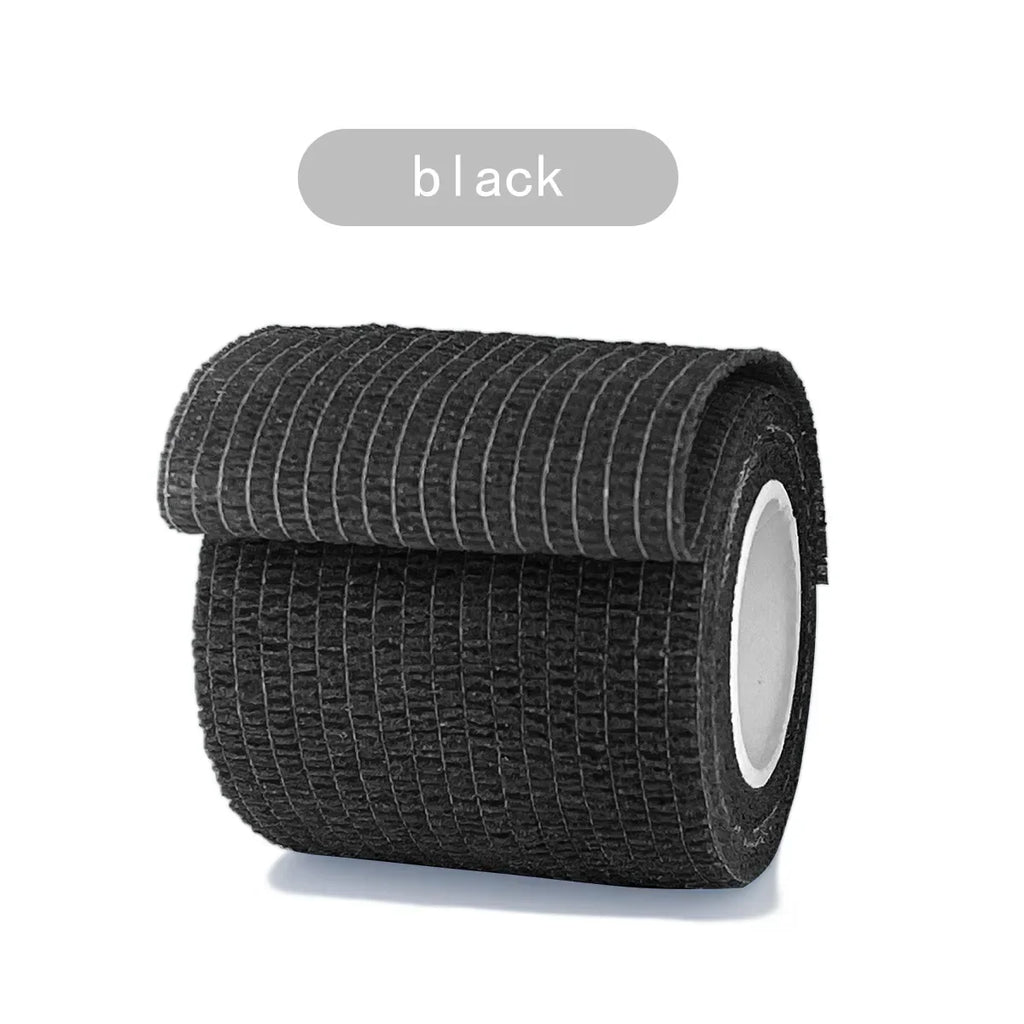 1/15Pcs 4.8m Black Sport Self Adhesive Elastic Bandage Wrap Tape Elastoplast For Knee Support Pads Finger Ankle Palm