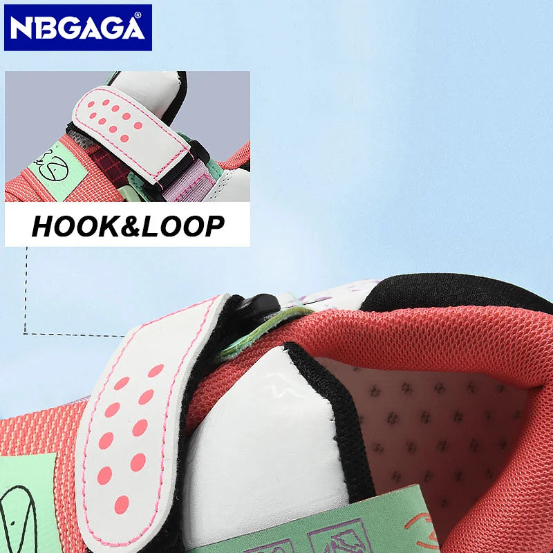 Children's Basketball Shoes For Boys Girls Non-slip Kids Sport Shoes Lightweight Outdoor Sneakers Trainers Footwear