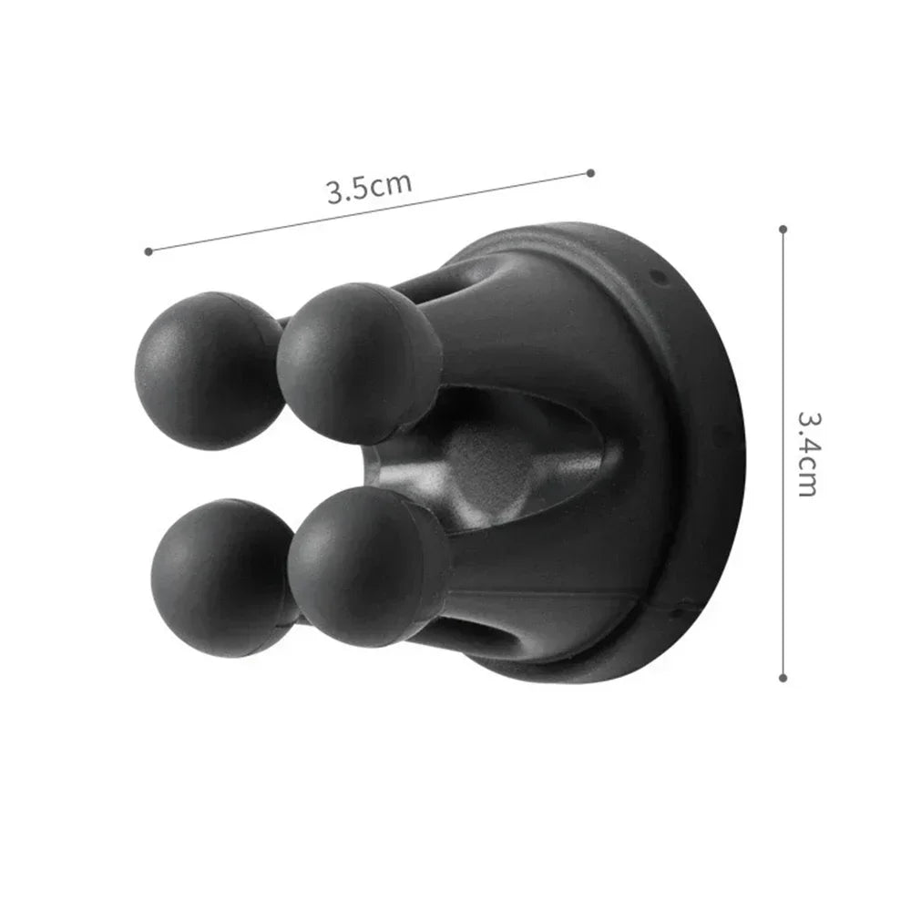 Silicone Toothbrush Holder Waterproof Self-Adhesive Wall Mounted Bathroom Kitchen Storage Organizer Adhesive Hooks No Drilling