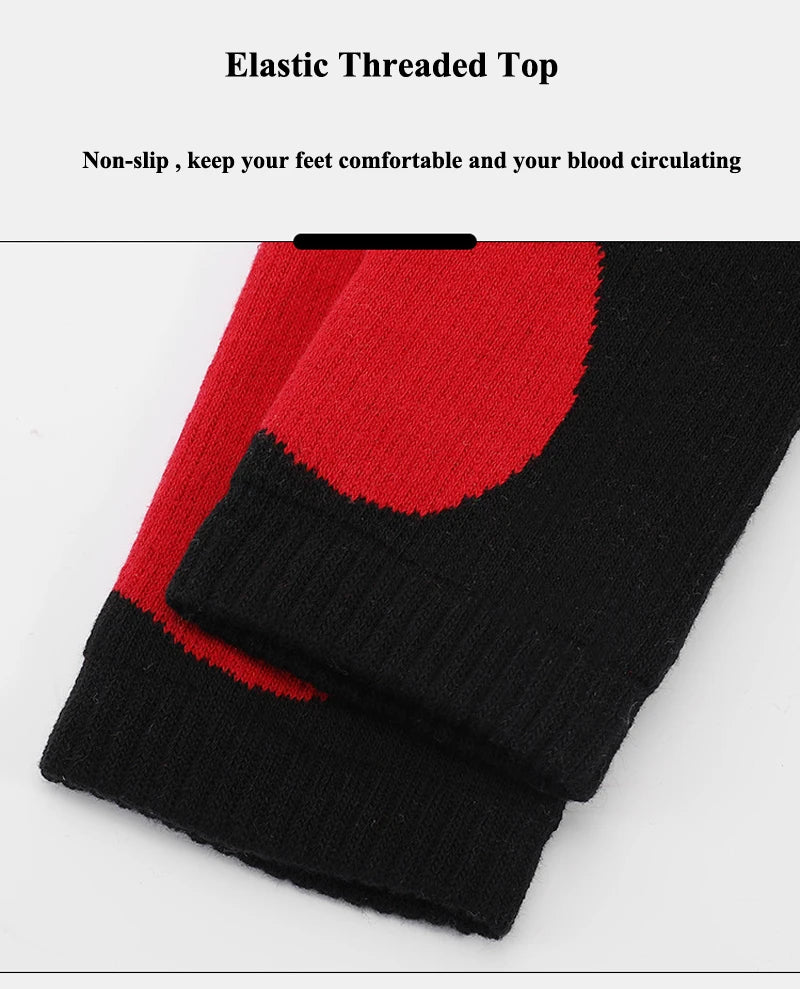 New Thermal Kids Ski Socks Cotton Thicker Warm Outdoor Sport Socks Snow Cycling Skiing Sock Children Thermosocks Girls Boys Gift