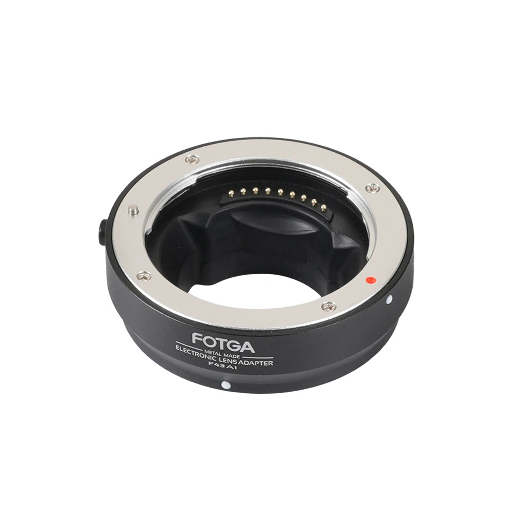 FOTGA 4/3-M4/3 Adapter Ring Autofocus For 4/3 lens to For Olympus/For Panasonic Micro 4/3 Camera Metal Adapter Ring Photography