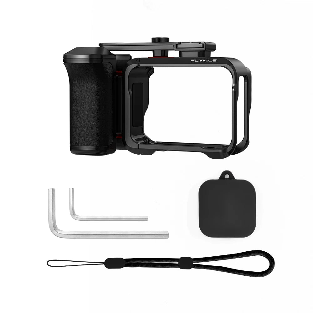Flymile Street Photography Handle for Insta360 Ace Pro/Ace Pro 2 Accessories Camera Grip Holder With Shutter Button