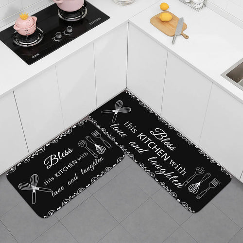 1piece Multi-purpose Sponge Water Absorption Mat:Kitchen,Bathroom Bathroom Anti-skid,Moisture Absorption,Machine Washable Carpet