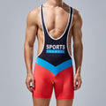 New Coming Men's One-Piece Wrestling Singlet Sport Dance Leotard Unitard Short Jumpsuit