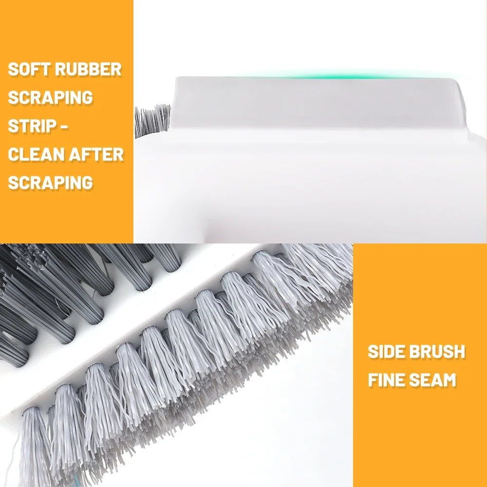 4-in-1 Gap Cleaning, Brushing, Washing, Kitchen, Bathroom, Ceramic Tiles, Floor, Window Slots, Wall Corners, Bathroom