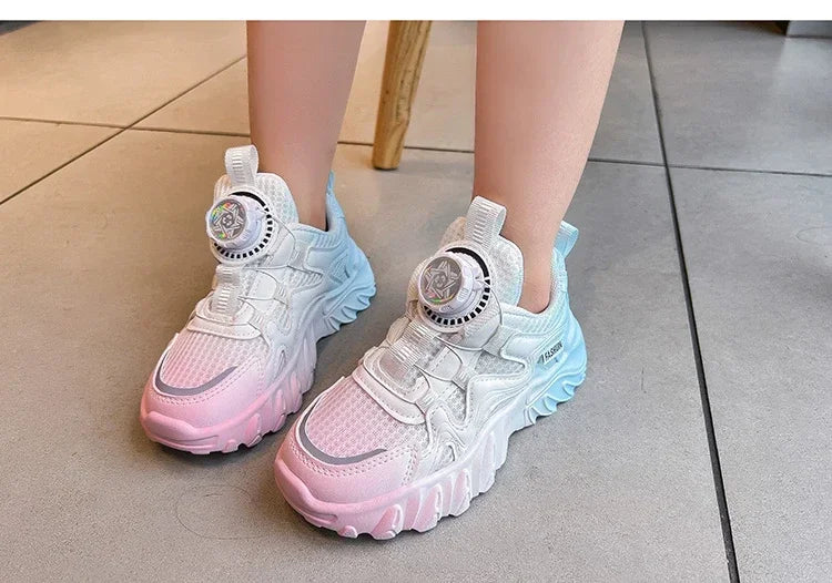 Children Sneakers Unisex Dad's Shoes Baby Boy Trainers Girls Shoes Clunky Sports Tennis Casual Flats Child Infant Footwear