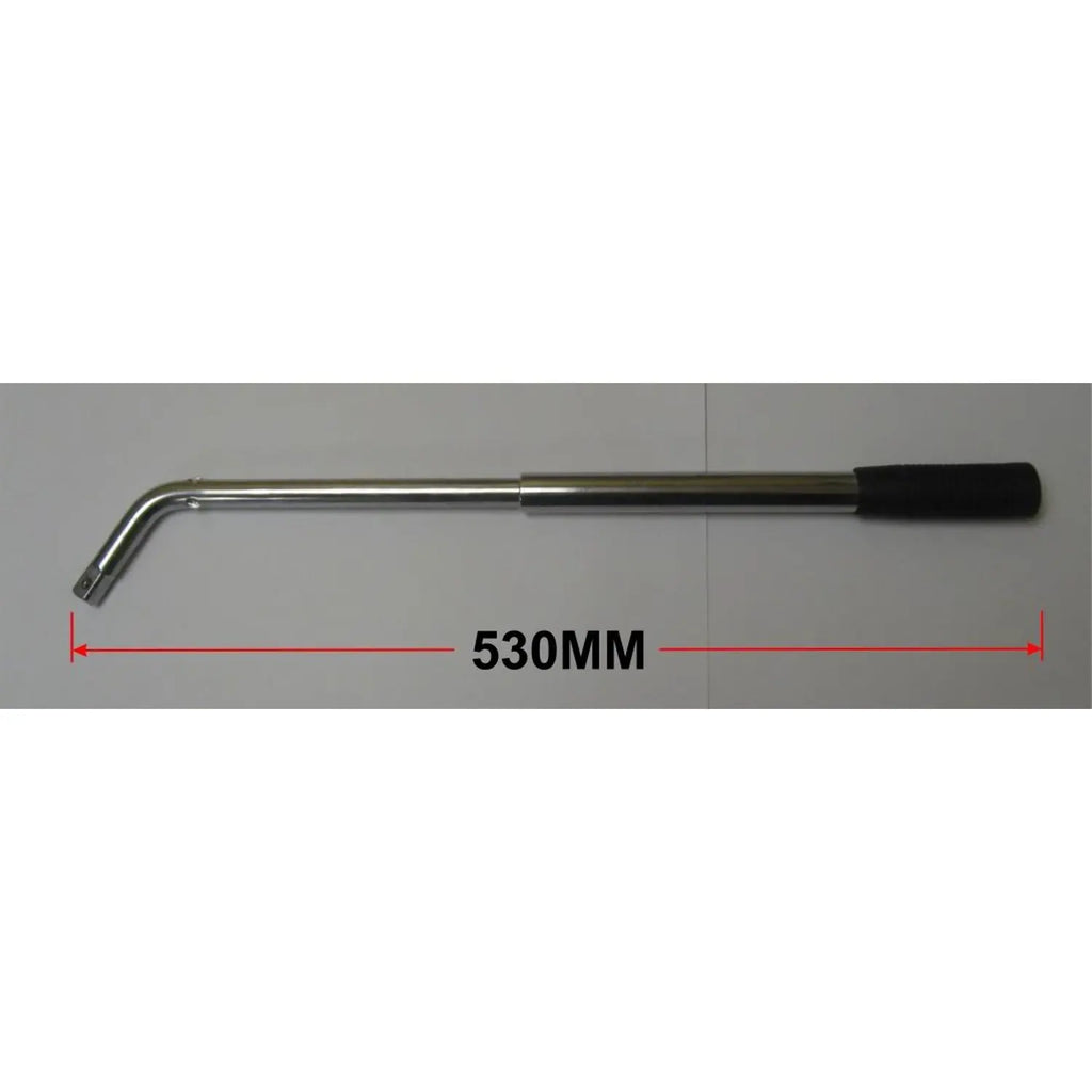 Extendable Telescopic Car Wheel Wrench with 17Mm-19Mm and 21Mm-23Mm Reversible Sockets
